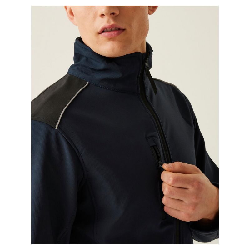 Veste de travail Softshell en polyamide pour plus de résistance, 290 g/m²