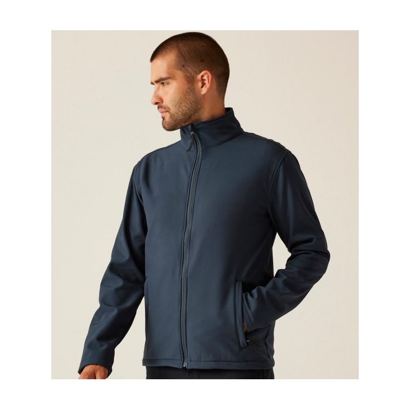 Veste softshell légère résistante au vent, finition déperlante durable, 270 g/m²