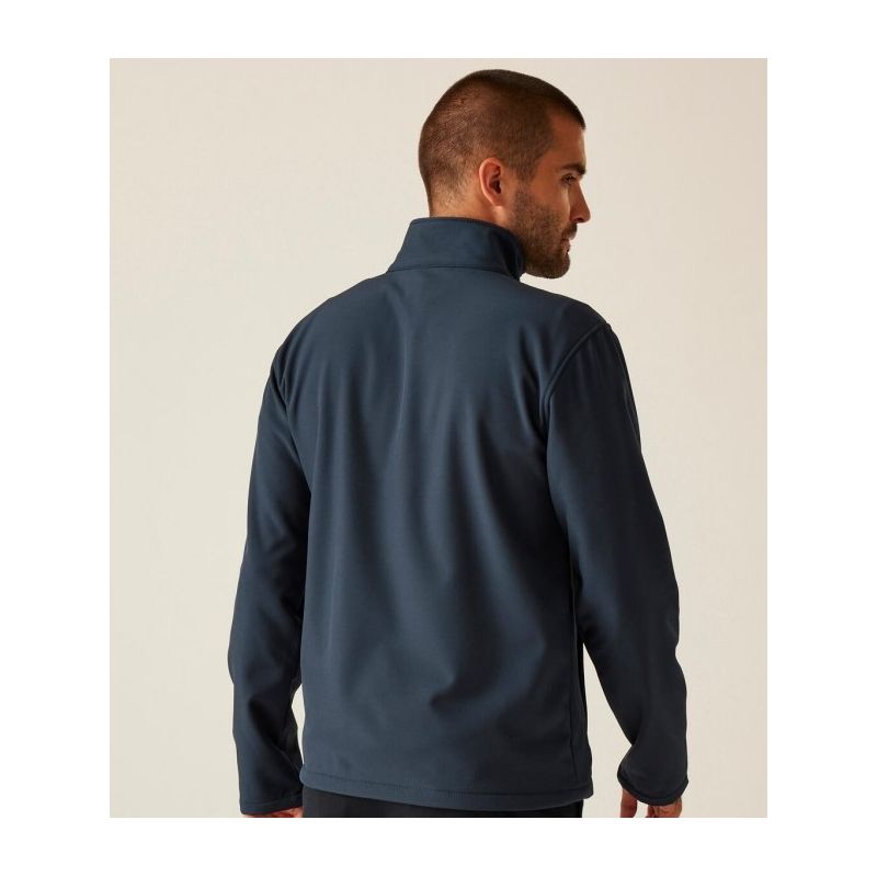Veste softshell légère résistante au vent, finition déperlante durable, 270 g/m²
