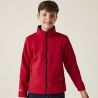 Veste Softshell enfant 2 couches coupe-vent, déperlant, 2 poches zippées, 265 g/m²