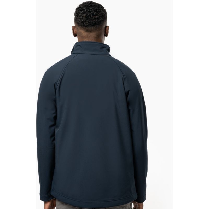 Veste softshell écoresponsable 3 couches technique respirante et imperméable, 300 g/m² 