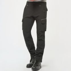 Pantalon softshell 3 couches coupe-vent, respirant et imperméable, 300 g/m²