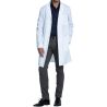Blouse de laboratoire unisexe avec poches, 166 g/m²