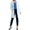 Blouse de laboratoire unisexe avec poches, 166 g/m²