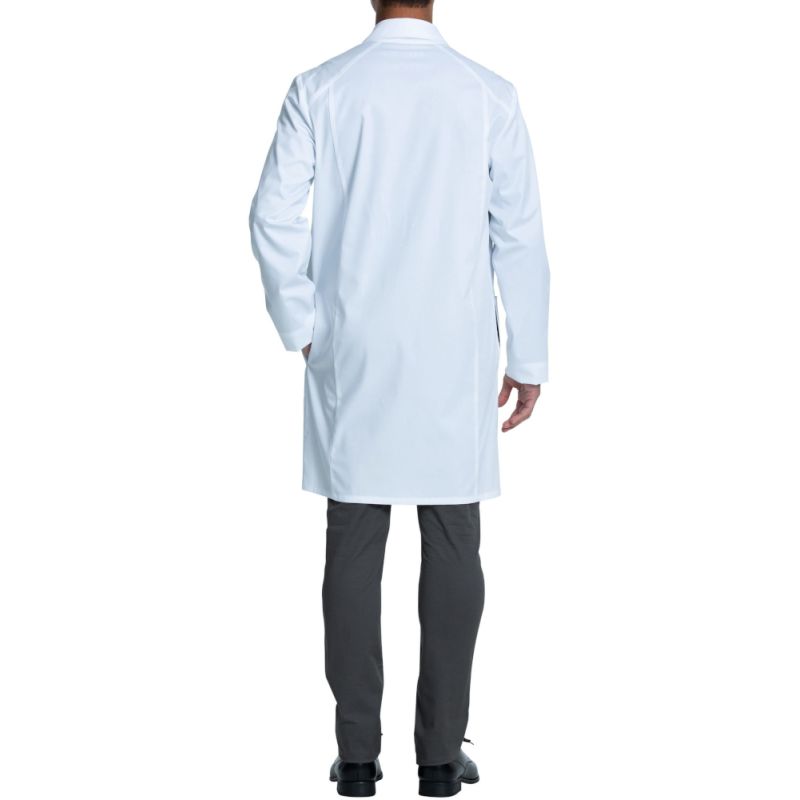 Blouse de laboratoire unisexe avec poches, 166 g/m²