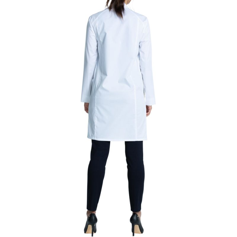 Blouse de laboratoire unisexe avec poches, 166 g/m²