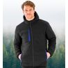 Veste matelassée d'hiver tendance et recyclée, capuche doublée polaire, 200 g/m²