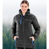 Veste matelassée d'hiver tendance et recyclée, capuche doublée polaire, 200 g/m²
