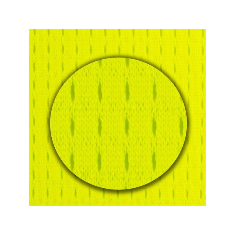 Gilet de sécurité respirant zippé avec bandes réfléchissantes, 145 g/m²