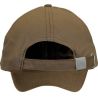Casquette 6 panneaux en coton doux, ajustable avec une boucle en métal poli, 225 g/m²