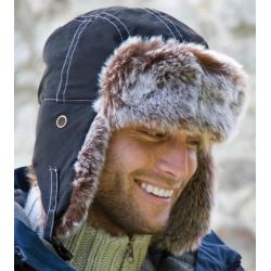 Bonnet sherpa protège-oreilles imperméable, séchage rapide