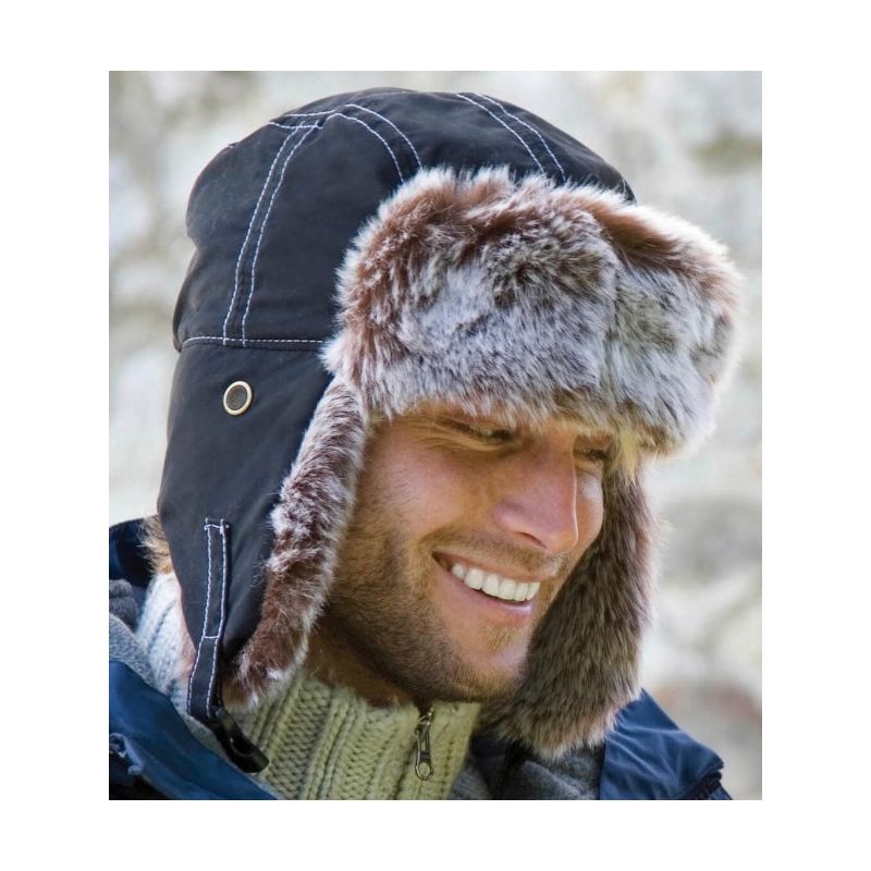 Bonnet sherpa protège-oreilles imperméable, séchage rapide