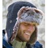 Bonnet sherpa protège-oreilles imperméable, séchage rapide