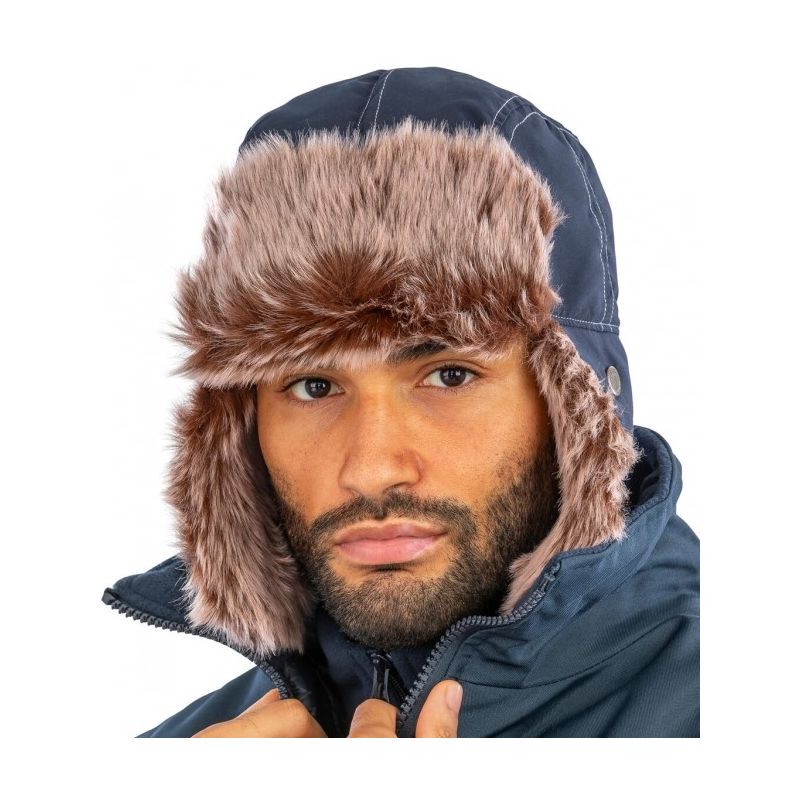 Bonnet sherpa protège-oreilles imperméable, séchage rapide