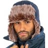 Bonnet sherpa protège-oreilles imperméable, séchage rapide