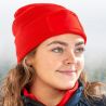Bonnet Thinsulate recyclé doublé, rabat large avec zone de marquage en coton, 340 g/m²