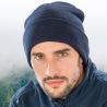 Bonnet Thinsulate en polyester recyclé, double épaisseur, rabat large, 340 g/m²