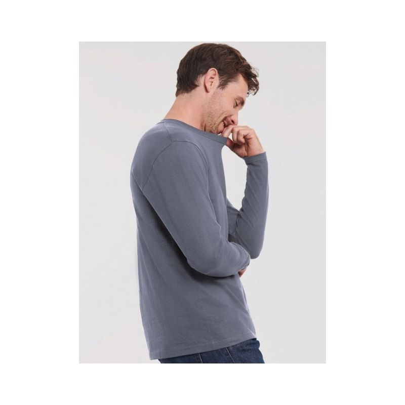 T-shirt classique et tubulaire manches longues en coton, 180 g/m²