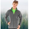 Veste polaire en polyester recyclé grand zip, poches avant doublées polaire, 280 g/m²