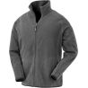 Veste micropolaire en polyester recyclé, fermeture grand zip YKK, 165 g/m²