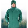 Veste polaire réversible en coupe-vent imperméable, 280 g/m²