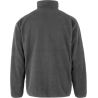 Veste polaire col zippé en polyester recyclé, fermeture grand zip YKK, 165 g/m²