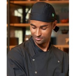 Calot de cuisine, coton/polyester, éco-responsable GreeNature, 215 g/m²