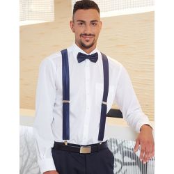 Cravate courte, coton/polyester, 215 g/m²