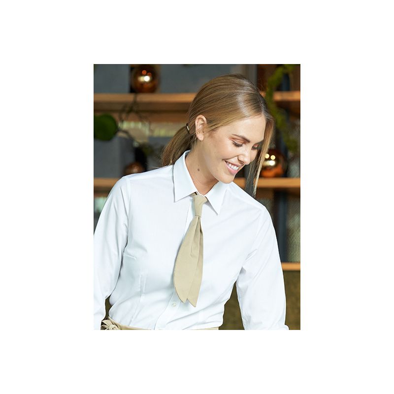 Cravate courte, coton/polyester, 215 g/m²