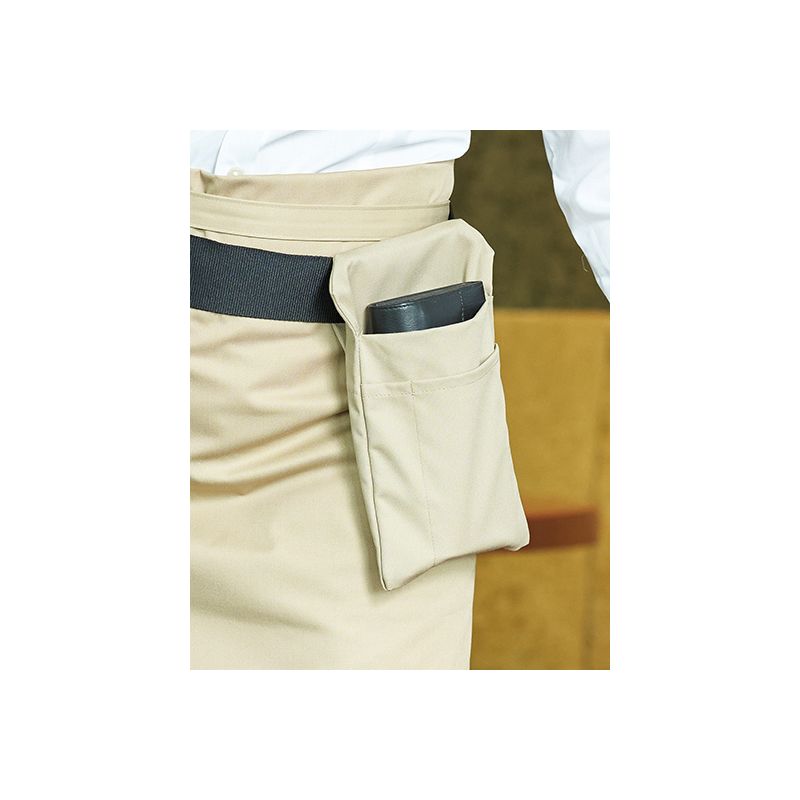 Pochette de serveur, coton/polyester, 215 g/m²