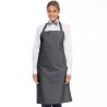 Tablier à bavette, coton/polyester, 90x75cm, 215 g/m²