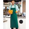 Tablier à bavette, coton/polyester, 110x75cm, 215 g/m²
