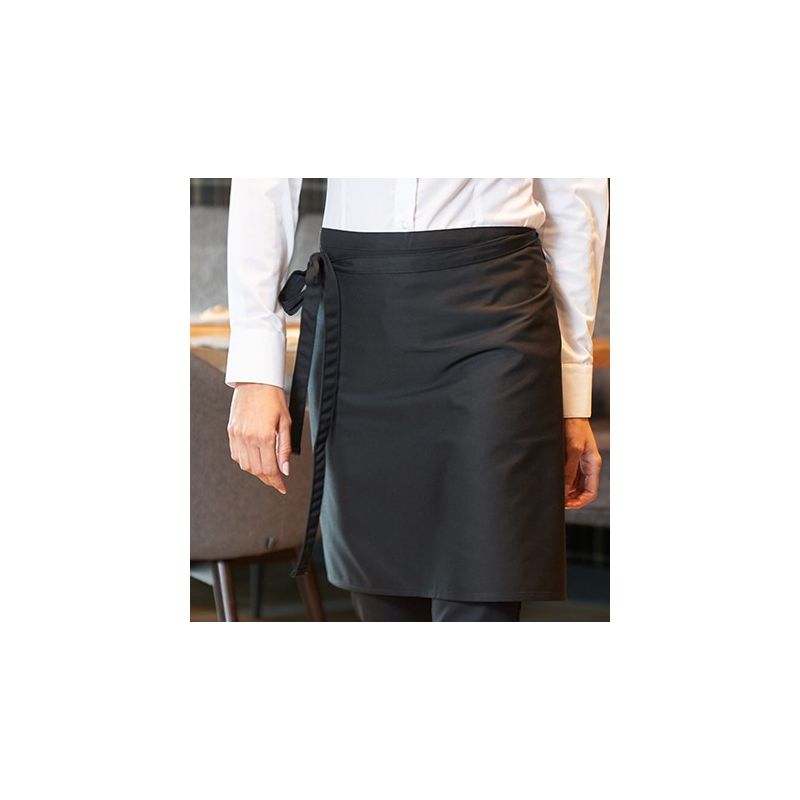 Tablier bistrot, coton/polyester, 50x78cm, 215 g/m²