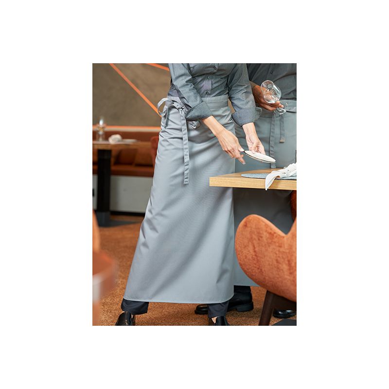 Tablier bistrot, coton/polyester, 100x100cm, 215 g/m²