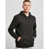 Sweat à capuche premium coton, poche kangourou, finitions métal, 280 g/m²
