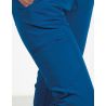 Pantalon stretch polyester et élasthanne, coupe confort, 270 g/m²