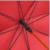 Parapluie FARE automatique, coupe-vent, poignée bois, 105 cm