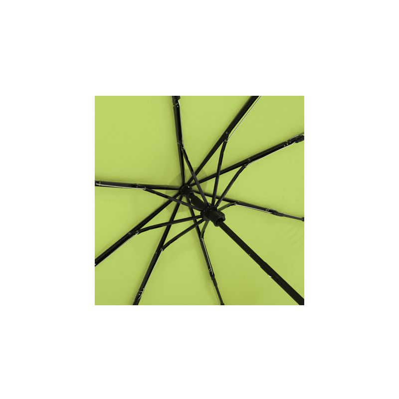 Parapluie de poche FARE écoresponsable, coupe-vent, poignée bois, 98 cm