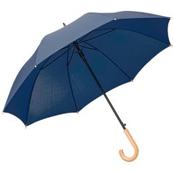 Parapluie de golf FARE écoresponsable, automatique, coupe-vent, poignée bois, 122 cm