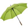 Parapluie FARE écoresponsable, automatique, coupe-vent, poignée bois, 105 cm