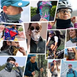 Tour de cou multifonction personnalisable, Bandana tubulaire impression intégrale