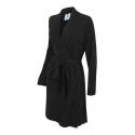 Peignoir femme de bain kimono en tissu jersey avec ceinture, 180 g/m²