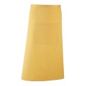 Tablier de bar pas cher long avec 1 grande poche, 195 g/m²