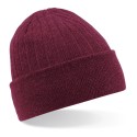 Bonnet acrylique avec rabat, maille doublée, doublure en thinsulate