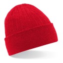 Bonnet acrylique avec rabat, maille doublée, doublure en thinsulate