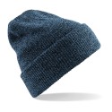 Bonnet Beanie héritage doublé en acrylique style vintage