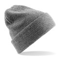 Bonnet Beanie héritage doublé en acrylique style vintage