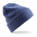 Bonnet Beanie héritage doublé en acrylique style vintage