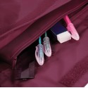 Serviette enfant zippé à bandoulière, porte-nom recouvrable