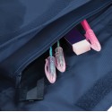 Serviette enfant zippé à bandoulière, porte-nom recouvrable
